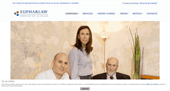 Desktop Screenshot of eupharlaw.com