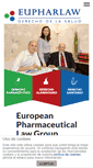 Mobile Screenshot of eupharlaw.com