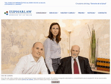 Tablet Screenshot of eupharlaw.com